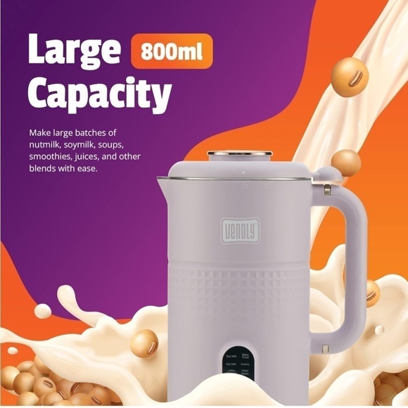 Brand New Nut Milk Maker Machine Homemade Plant-Based Dairy-Free Beverages - Picture 8 of 11